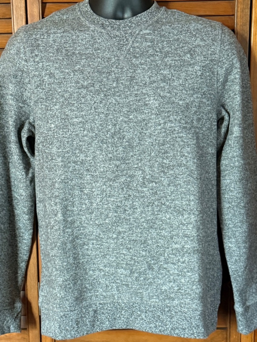 Men's Crewneck Pullover Sweater - Heather Gray NWOT Sz Small